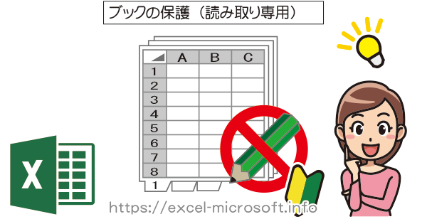 ブックの保護(読み取り専用で保存)｜Excel(エクセル)の使い方